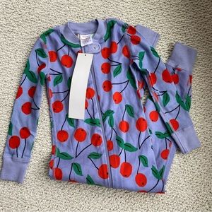 Hanna Andersson Cherry Cheer Pajamas - 3T / 90 cm